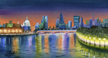 Load image into Gallery viewer, London Skyline at Night