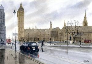 Rainy Day at Westminster