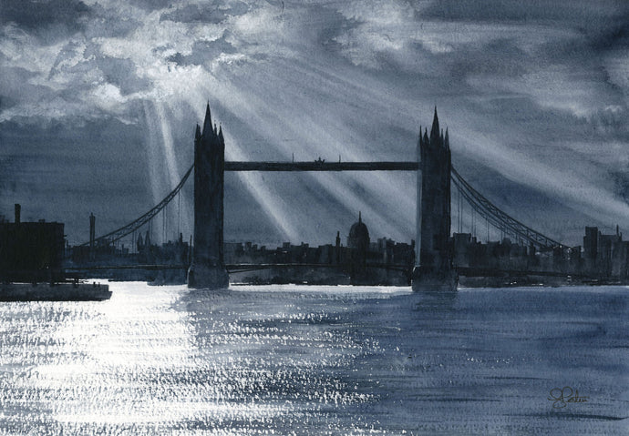 Tower Bridge By Moonlight
