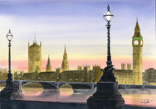 Westminster from South Bank
